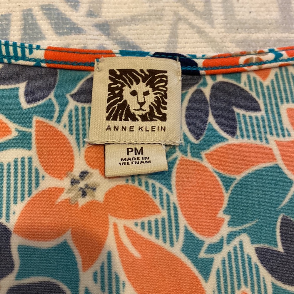 Anne Klein Vibrant Floral Dress - Picture 4 of 7